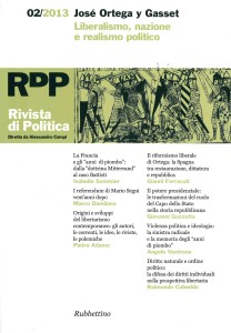 Josè Ortega y Gasset - Liberalismo, nazione e realismo politico